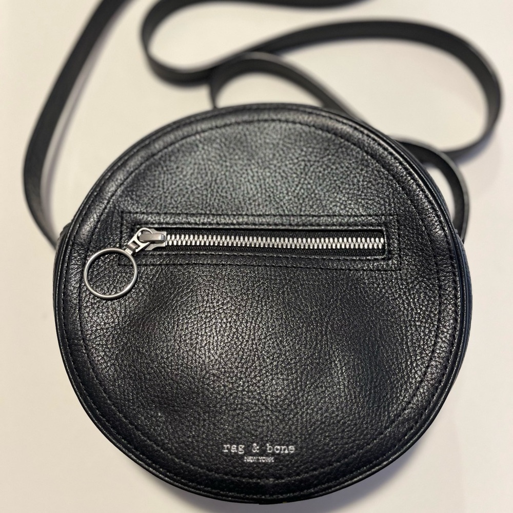 Rag & Bone designer black purse.